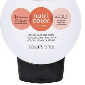 Revlon Professional Nutri Color Creme 3 in 1 Cream 400 Tangerine 240ml Revlon - On Line Hair Depot