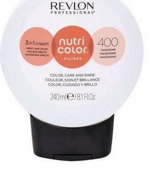 Revlon Professional Nutri Color Creme 3 in 1 Cream 400 Tangerine 240ml Revlon - On Line Hair Depot