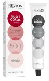 Revlon Professional Nutri Color Creme 3 in 1 Cream 500 Purple Red 100ml - On Line Hair Depot