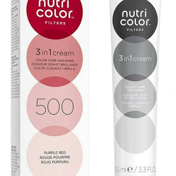 Revlon Professional Nutri Color Creme 3 in 1 Cream 500 Purple Red 100ml Revlon - On Line Hair Depot