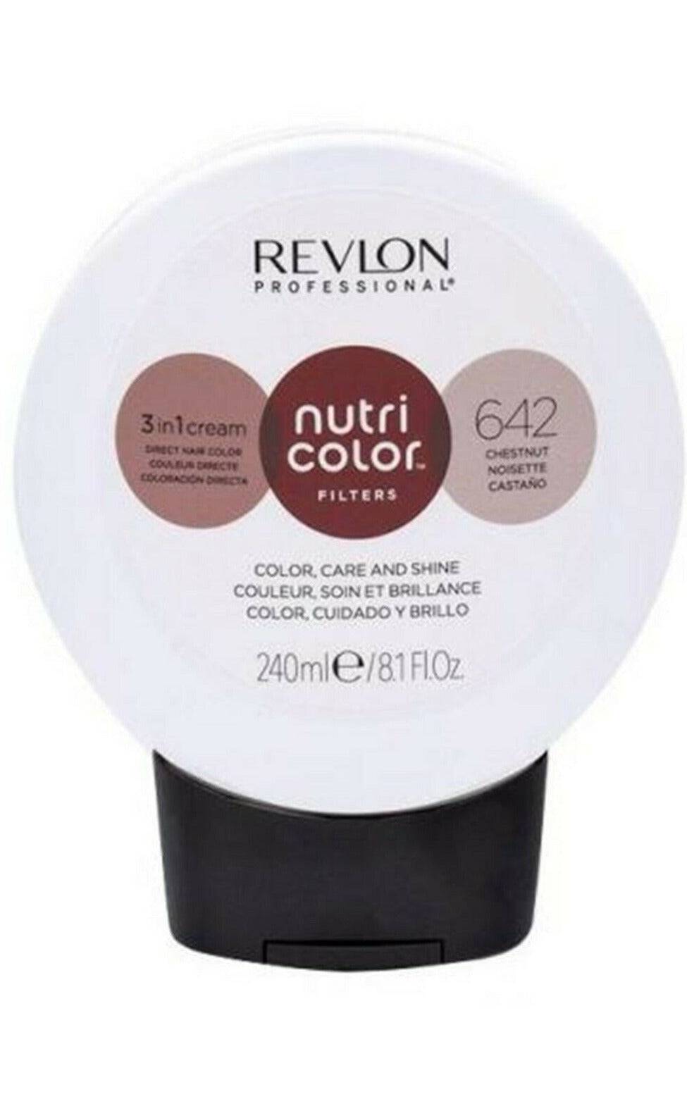 Revlon Professional Nutri Color Creme 3 in 1 Cream 500 Purple Red 240ml - On Line Hair Depot