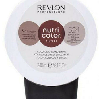 Revlon Professional Nutri Color Creme 3 in 1 Cream 524 Copperboy Pearl  240ml Revlon - On Line Hair Depot