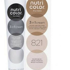 Revlon Professional Nutri Color Creme 3 in 1 Cream #821 Silver Beige 100ml Revlon - On Line Hair Depot