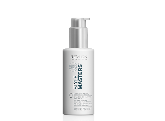 Revlon Style Masters Brightastic Styling primer + Anti-frizz shine serum 100ml - On Line Hair Depot
