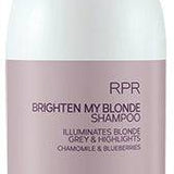 RPR Brighten My Blonde Shampoo 1lt Purple Toning Blonde Grey & Highlights - On Line Hair Depot