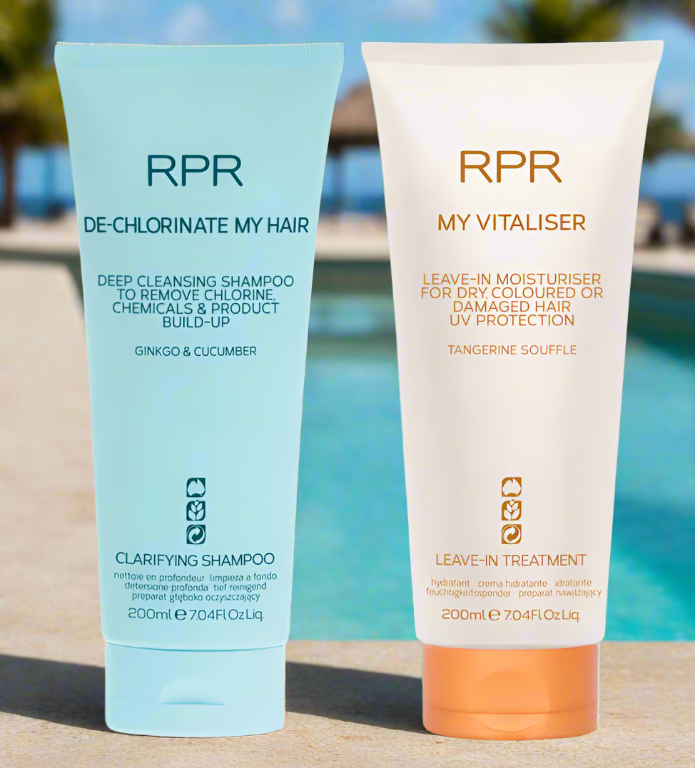 RPR De-Chlorinate My Hair and  RPR My Vitaliser Duo Deep Cleansing and Moisturising - On Line Hair Depot