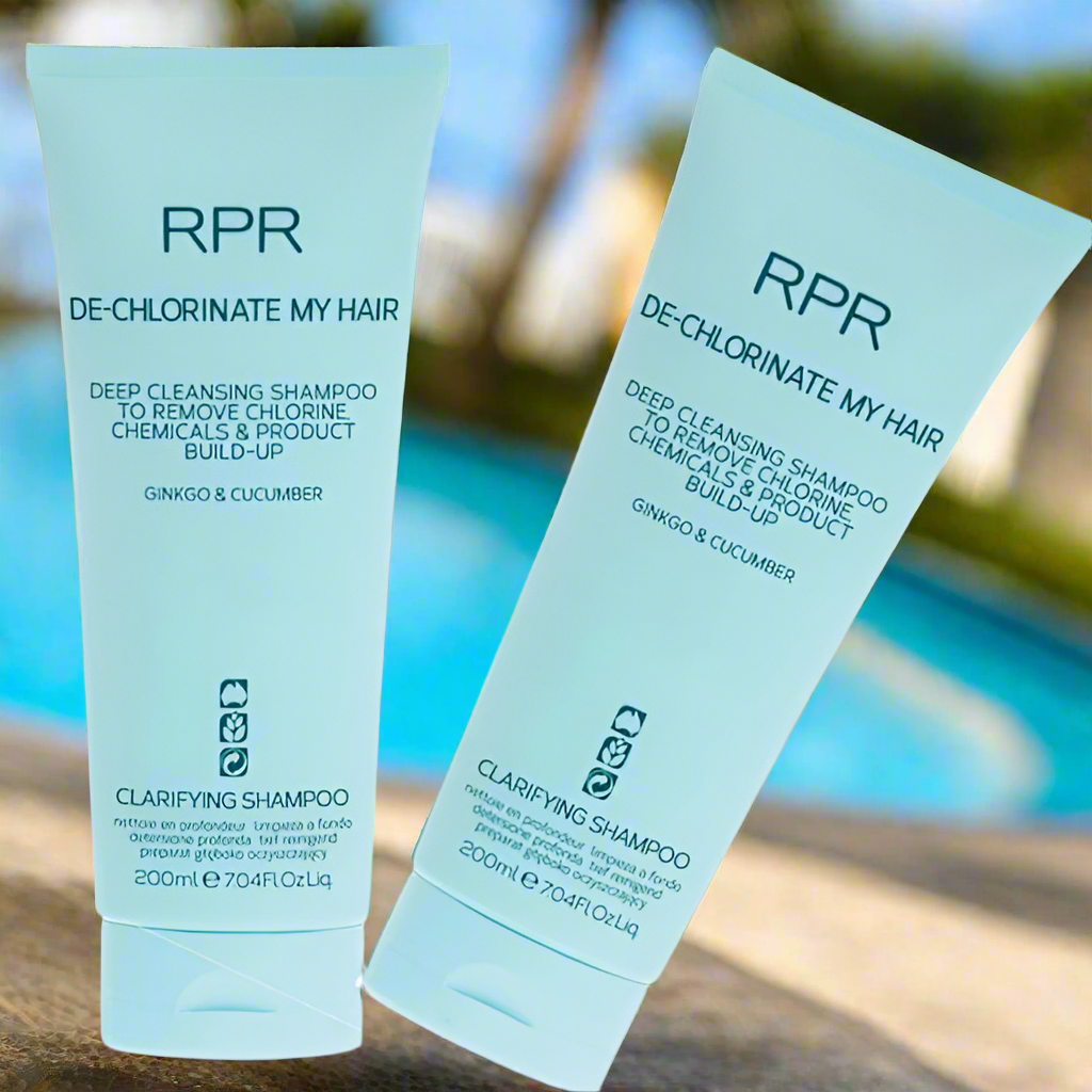 RPR De-Chlorinate My Hair Duo Deep Cleansing removes Chlorine & Product Build Up - On Line Hair Depot