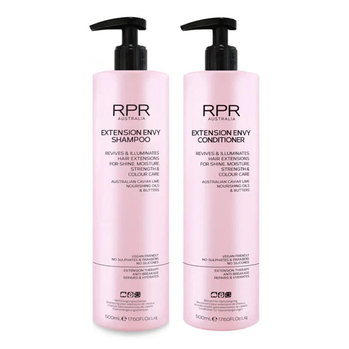 RPR Extension Envy Shampoo and Conditioner 500ml Duo - On Line Hair Depot