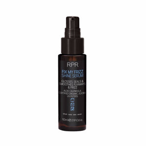 RPR Fix My Frizz Shine Serum 60ml glosses. Seals & Smoothes Flyaways & Frizz - On Line Hair Depot