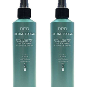 RPR Hold Me Forever Hair Styling Spray Strong Hold Lift Body 250ml x 2 RPR Hair Care - On Line Hair Depot