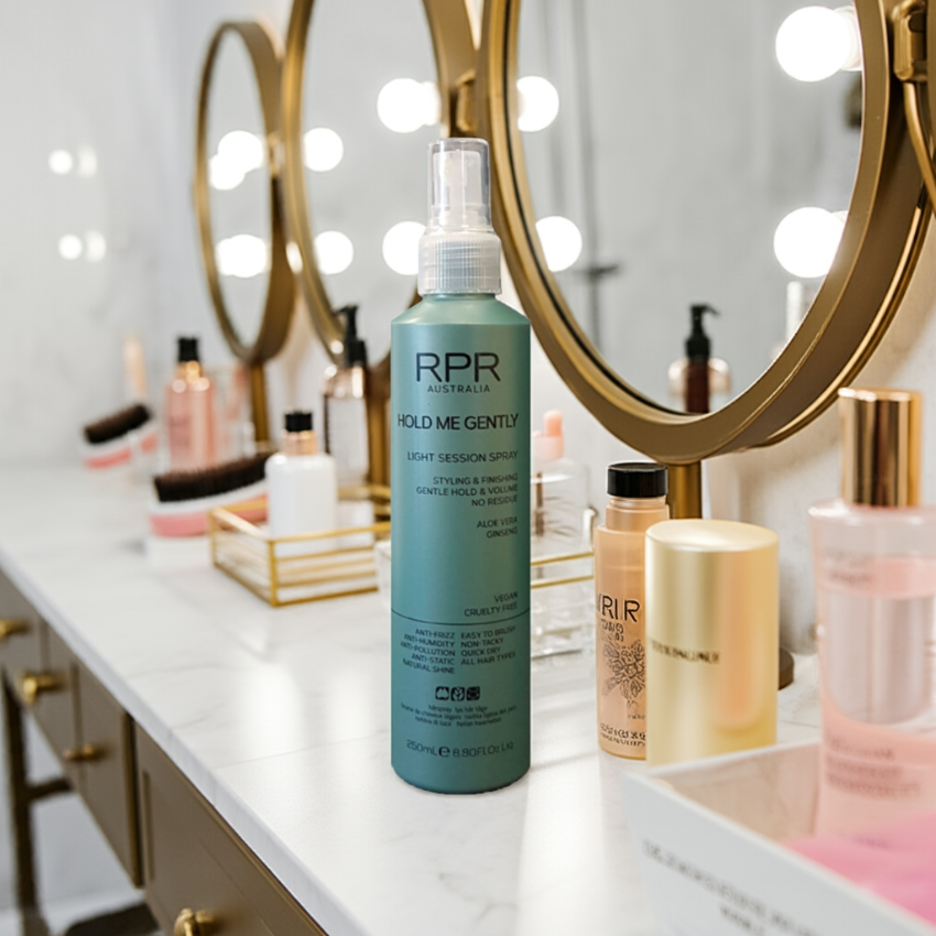 RPR Hold Me Gently Duo Light Session Spray Gentle Hold & Volume No Residue - On Line Hair Depot