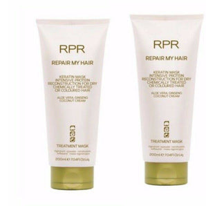 RPR Repair My Hair Duo Keratin Treatment Mask Reconstruction for Treated Hair - On Line Hair Depot