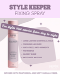 RPR STYLE KEEPER LACQUER 150ML
Long lasting hold, frizz-free shine, and flake-free finish for all hair types.
