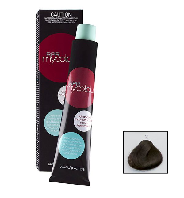 RPR My Colour 2 Level 2 Natural 100g tube Mix 1:1.5 - On Line Hair Depot