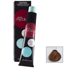 RPR My Colour 7.14 Level 7 Ash Copper 100g tube Mix 1:1.5 - On Line Hair Depot
