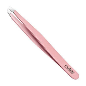 Rubis Slant Tweezer Pink | Handcrafted in Switzerland - On Line Hair Depot