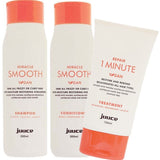 Juuce Miracle Smooth with one minute treatment trio Tame All Frizzy or Curly Hair Juuce Hair Care - On Line Hair Depot