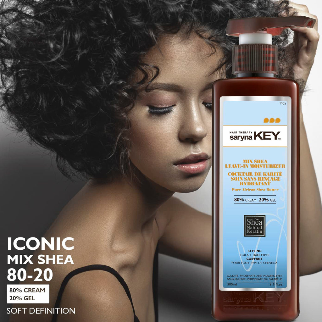 Saryna Key Curl Control Mixed Shea 80% cream 20% Leave in Moisturizer