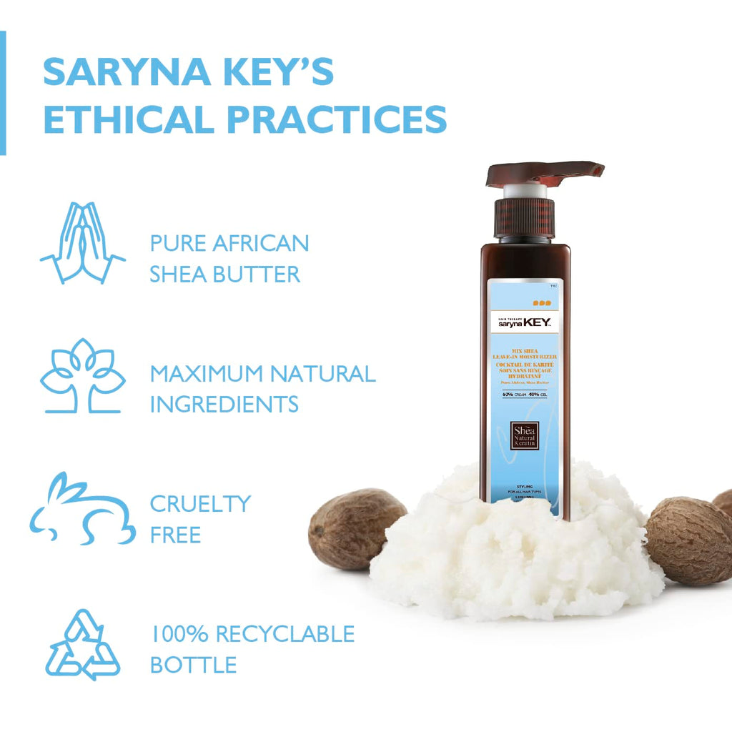 Saryna Key Curl Control Mixed Shea Leave-in Moisturizer 300ml 60/40