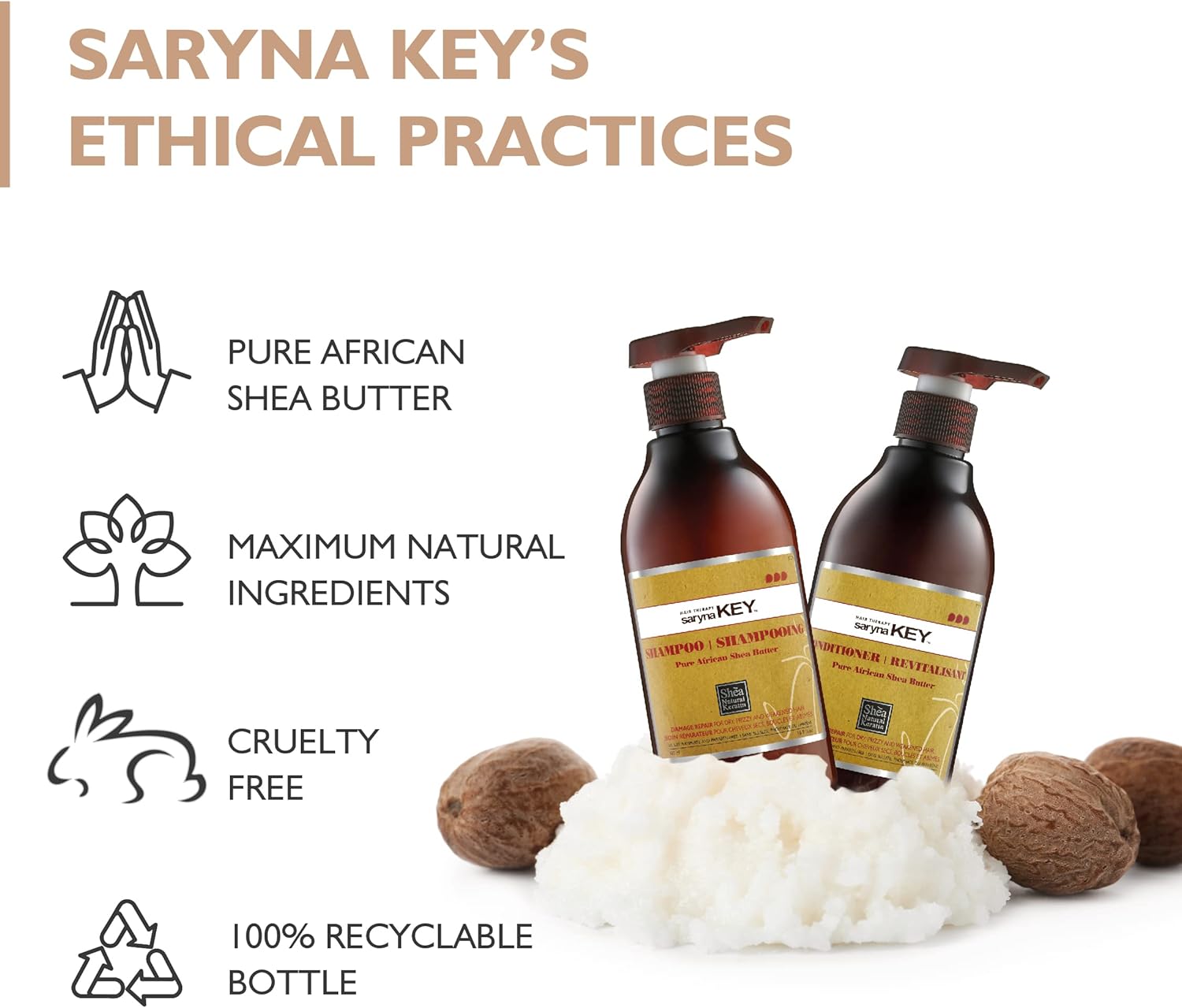 Saryna Key Shampoo and Conditioner