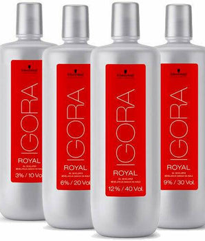 Igora Royal Developer 900 ml 3% - 10V 6% - 20V 9% - 30V 12% - 40V Schwarzkopf Professional - On Line Hair Depot