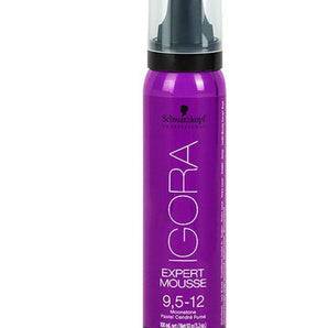 Schwarzkopf Igora Expert Mousse Moonstone 9.5.12 100ml - On Line Hair Depot