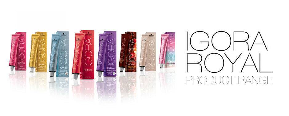 Schwarzkopf Igora Royal 60ml Permanent Hair Colour Naturals Professional Use - On Line Hair Depot