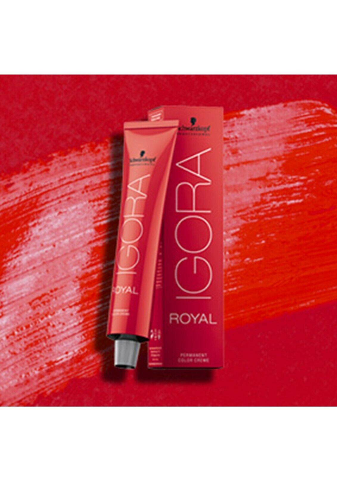 Schwarzkopf Igora Royal 60ml Permanent Hair Colour Naturals Professional Use - On Line Hair Depot