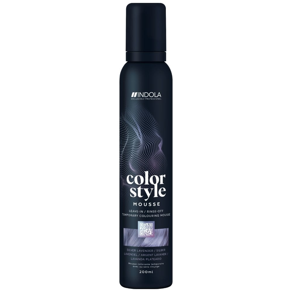 Indola Color Style Mousse Silver Lavender 200ml