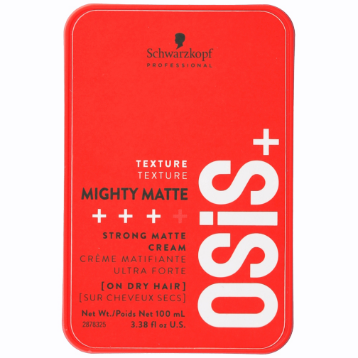 Schwarzkopf Osis+ Mighty Matte Strong Matte Cream 100ml - On Line Hair Depot