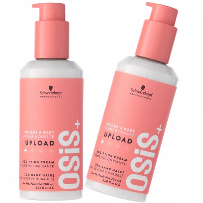 Schwarzkopf Osis+ Upload Volume Cream 200ml x 2 - On Line Hair Depot