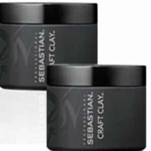 Sebastian Craft Clay 50gm x 2 - On Line Hair Depot