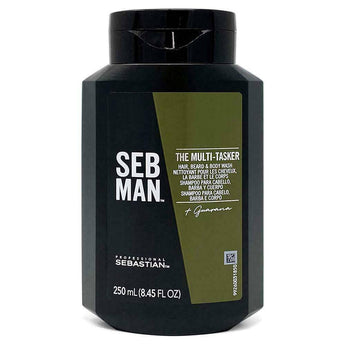 Sebastian SEB Man The Multi-Tasker 3 in 1 hair, beard & body wash 250ml Sebastian Professional - On Line Hair Depot