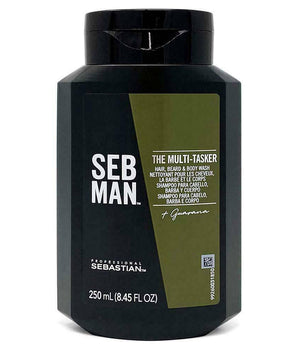 Sebastian SEB Man The Multi-Tasker 3 in 1 hair, beard & body wash 250ml Sebastian Professional - On Line Hair Depot