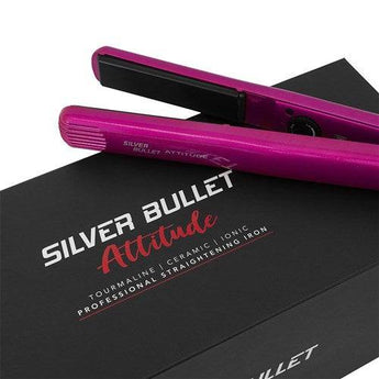 Silver Bullet ATTITUDE PINK Professional Hair Straightener Silver Bullet - On Line Hair Depot