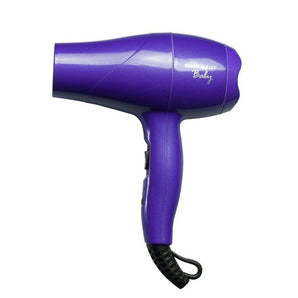 Silver Bullet Baby Travel Hair Dryer - Purple with Styling Nozzle & Diffuser NEW Silver Bullet - On Line Hair Depot