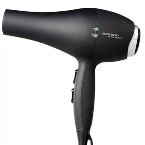 Silver Bullet Black Velvet Hair Dryer with Diffuser - On Line Hair Depot