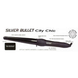 Silver Bullet City Chic Ceramic Conical Curling Iron 19mm - 32mm Large - On Line Hair Depot