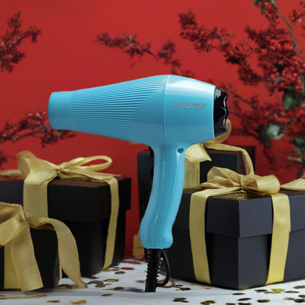 Silver Bullet City Chic Hair Dryer 2000W Aqua - On Line Hair Depot