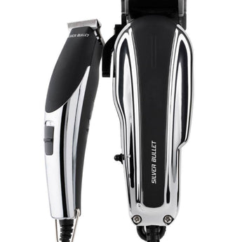 Silver bullet Dynamic Duo Clipper and Trimmer Set Silver Bullet - On Line Hair Depot
