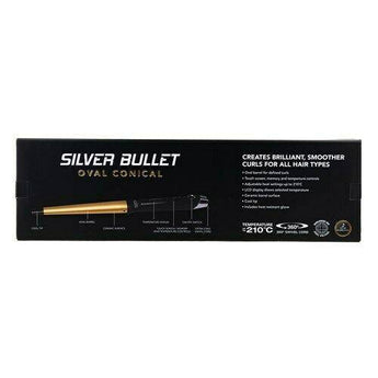 Silver Bullet Fastlane Oval Conical Ceramic Cool tip Oval Barrel Silver Bullet - On Line Hair Depot