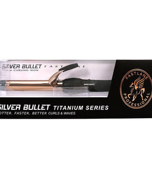 Silver Bullet Fastlane Titanium Rose Gold 25mm Curling Iron Silver Bullet - On Line Hair Depot