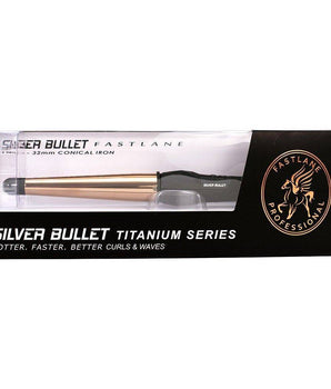 Silver Bullet Fastlane Titanium Rose Gold Conical Curling Iron 13mm - 25mm Silver Bullet - On Line Hair Depot