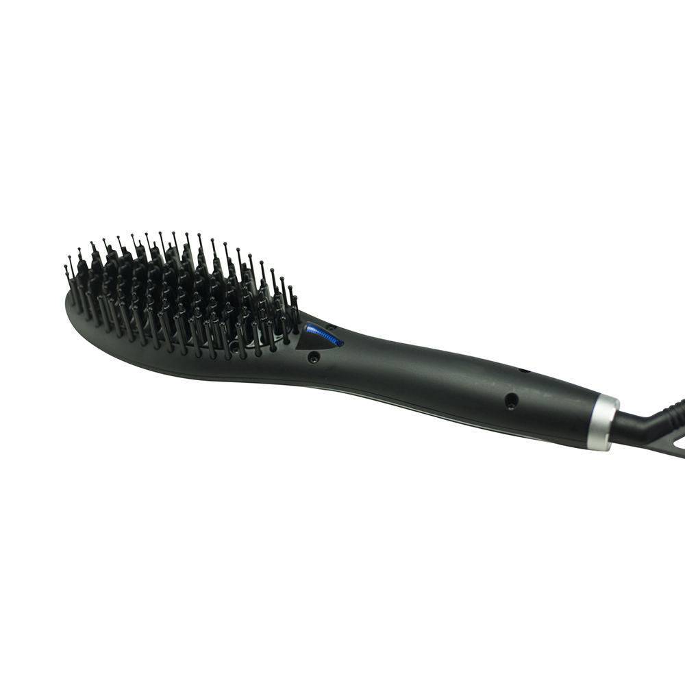Silver Bullet Hybrid Ionic Straightening Brush Dual Voltage Adjustable temp. - On Line Hair Depot