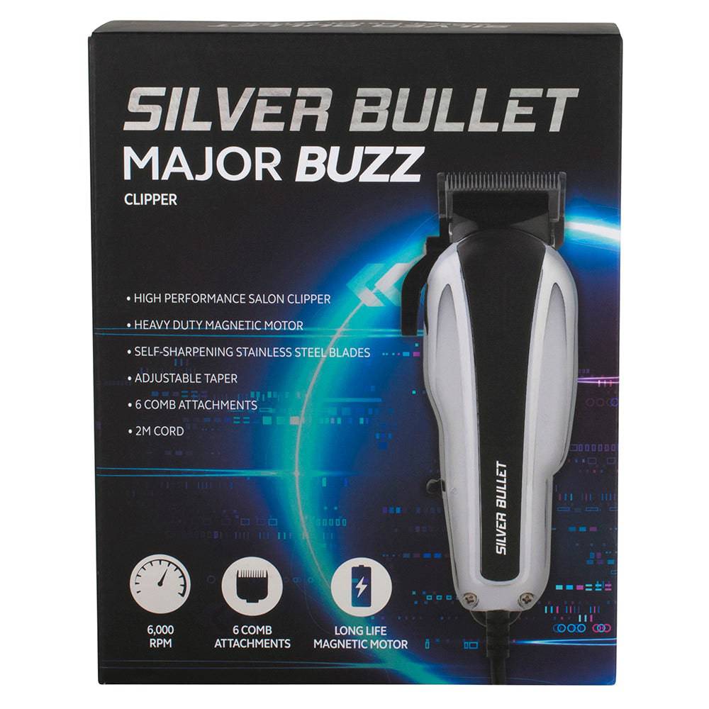 Silver bullet Major Buzz Clipper - On Line Hair Depot