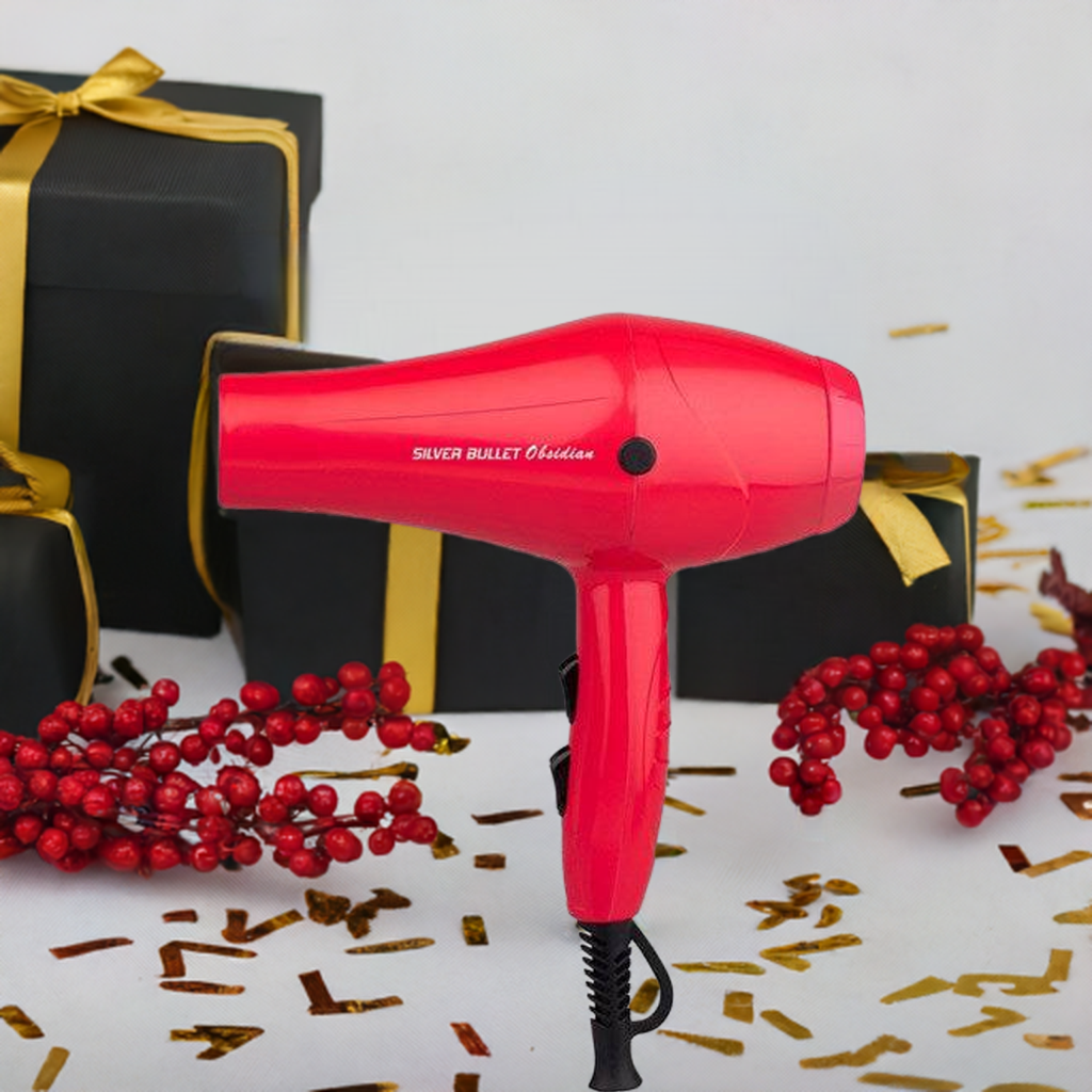 Silver Bullet Obsidian Hair Dryer 2000W Watermelon - On Line Hair Depot