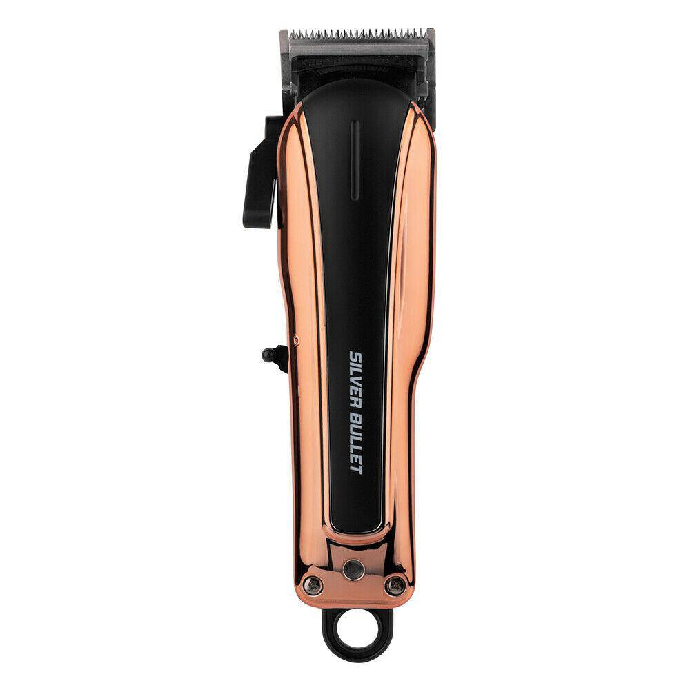 Silver Bullet Smooth Rider Hair Clipper Rose Gold Cordless  2HR Rapid Charge - On Line Hair Depot