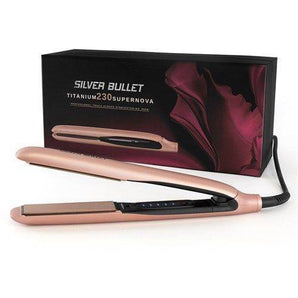 Silver Bullet Titanium 230 Supernova Hair Straightener Rose Gold - On Line Hair Depot