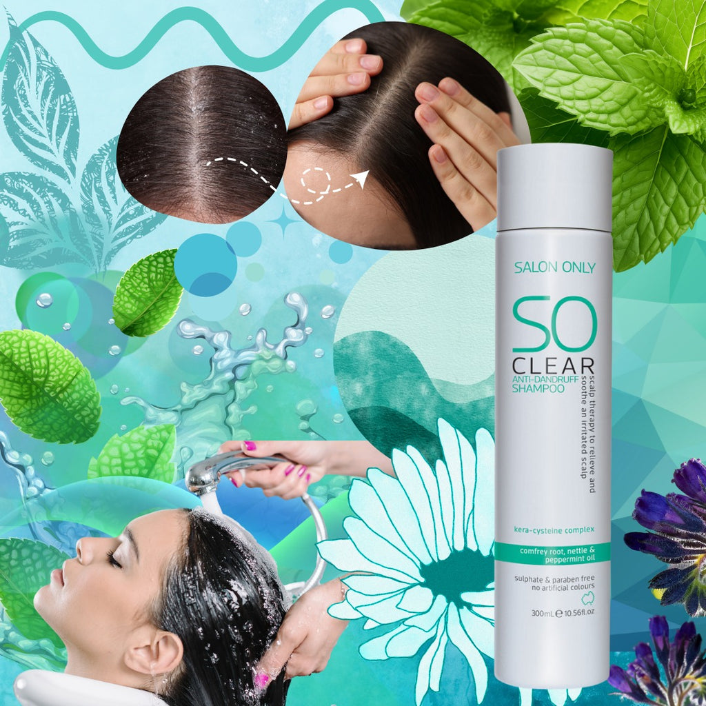 SO Clear Dandruff Shampoo 300ml Sulphate and Paraben Free - On Line Hair Depot