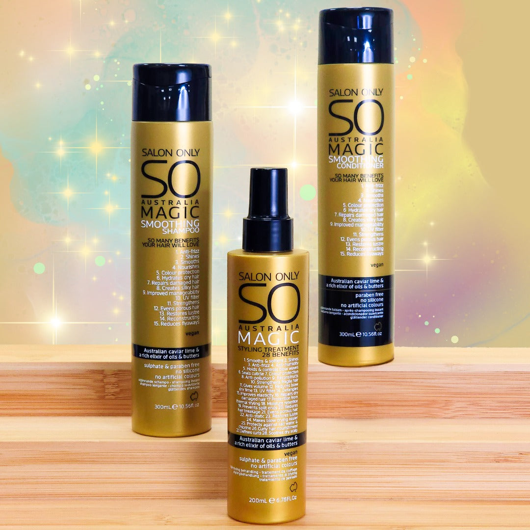SO Magic Trio Pack Shampoo, Conditioner and Styling treatment - On Line Hair Depot